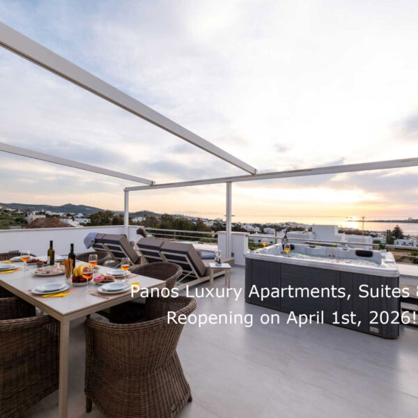 Thumbnail for Panos Luxury Apartments, Suites & Villas – De retour près de vous en 2026 !