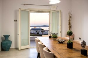 Panos Villa Sunset View a Paros