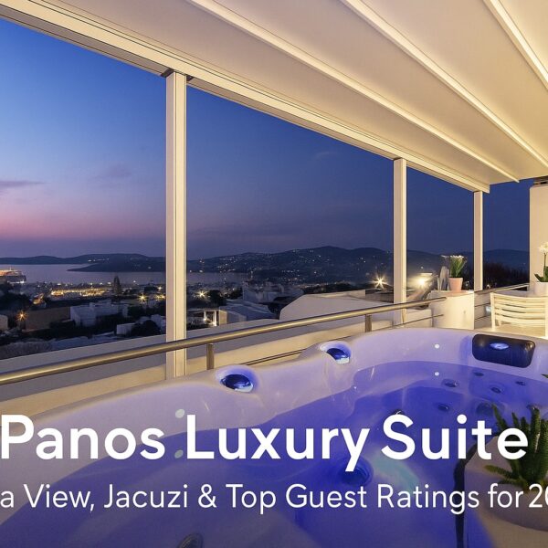 Thumbnail for Valutazione Eccellente per la Panos Luxury Suite su Google & Booking per il 2025!