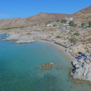 Kolimpithres beach in Paros